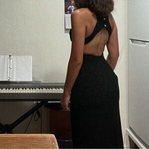 Black Backless Rampage Dress Size 5